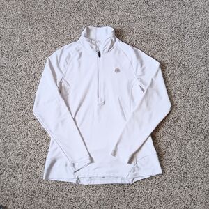 Peter Millar Element Wicking Quarter Zip Athletic Pullover 50% Upf Womens Large